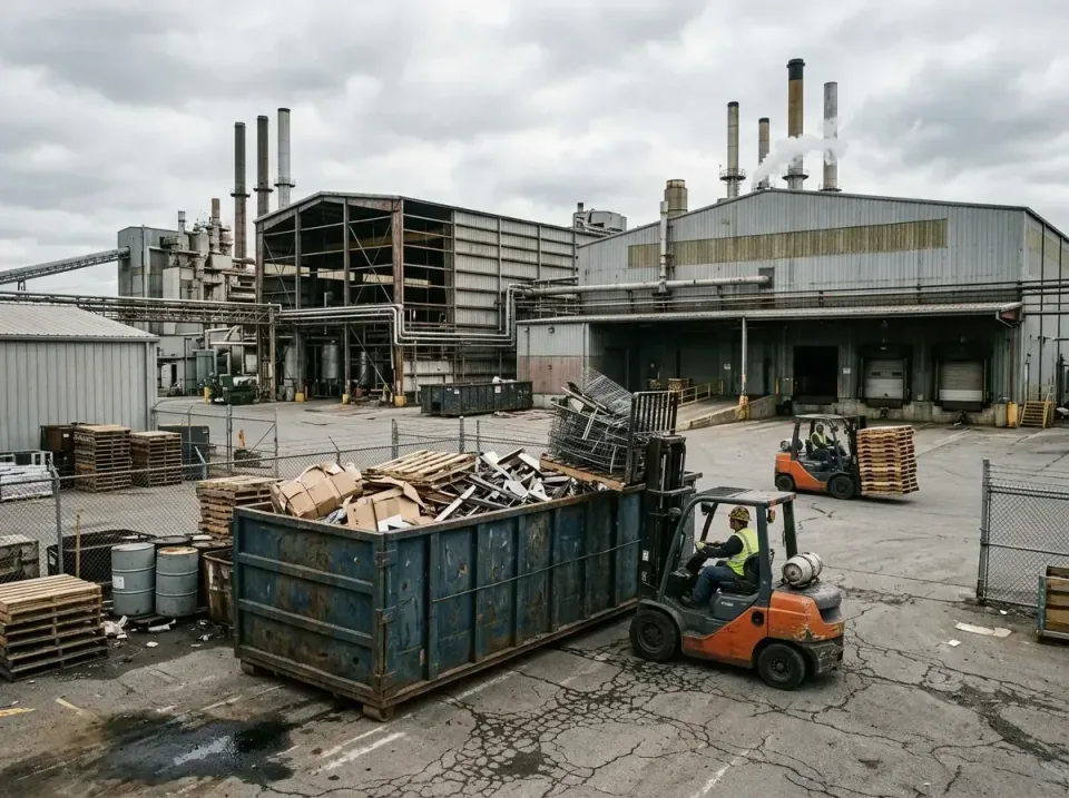industrial-factory-scrap-conta-003 — frequently asked questions, Cheap Roll-off Dumpster Rentals in Eldon, MO